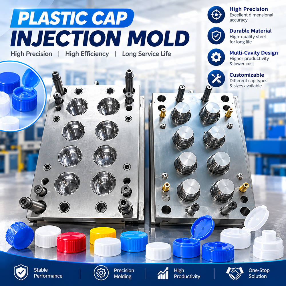 Processing rHDPE and rPP in High-Cavity Cap Molds: Challenges in Melt Flow Index Variation and Contamination Control