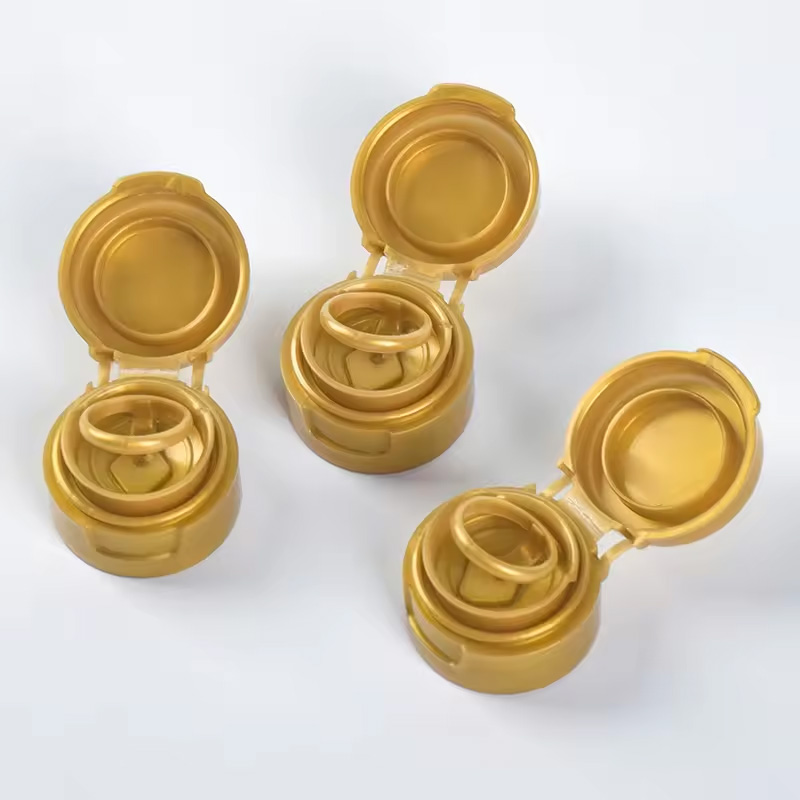 Pull-ring edible oil cap sample