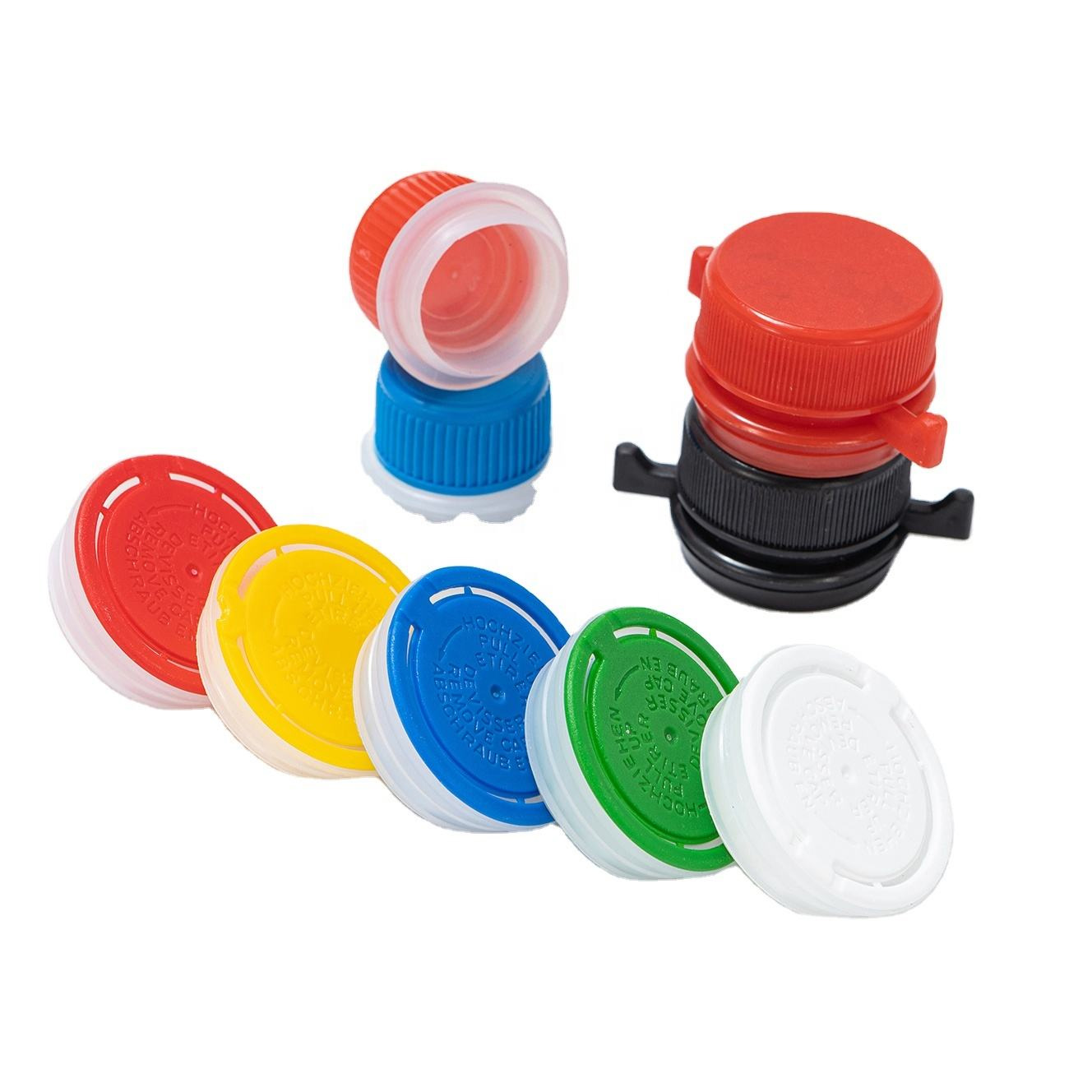 Two-shot overmold cap sample